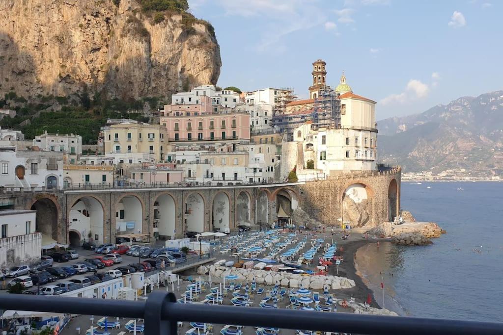 Amalfi Rooms Duoglio Beach -Amazing Seaview Luaran gambar