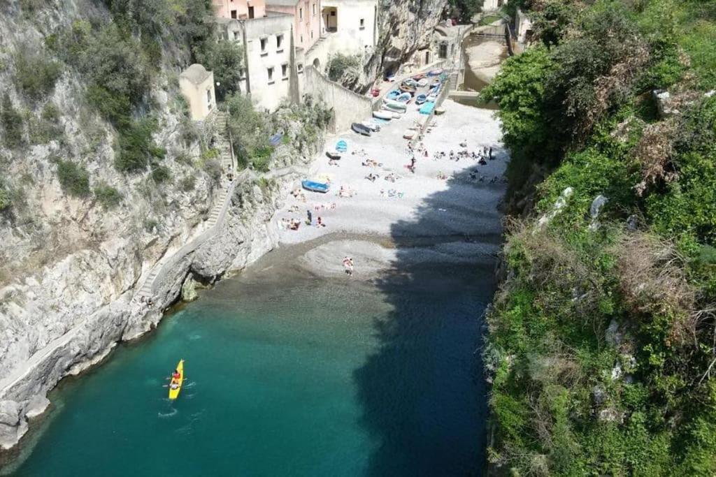 Amalfi Rooms Duoglio Beach -Amazing Seaview Luaran gambar
