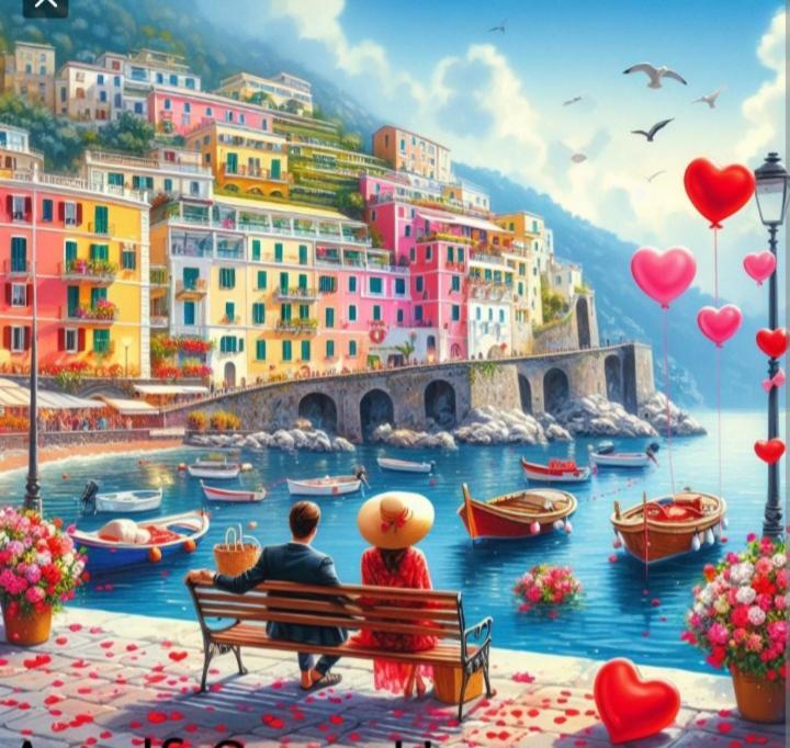 Amalfi Rooms Duoglio Beach -Amazing Seaview Luaran gambar